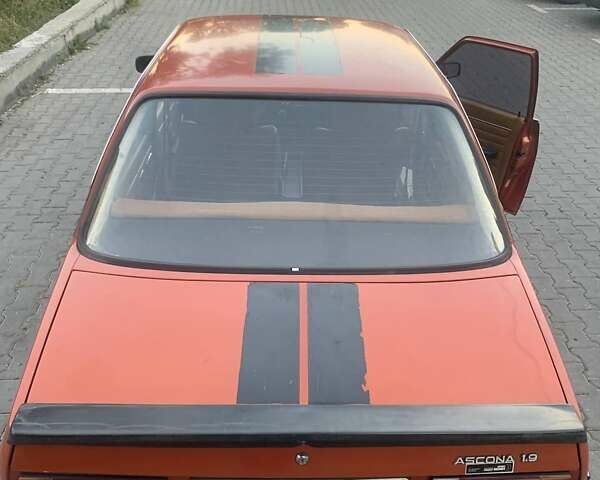 Оранжевый Опель Аскона, объемом двигателя 1.9 л и пробегом 185 тыс. км за 1400 $, фото 10 на Automoto.ua