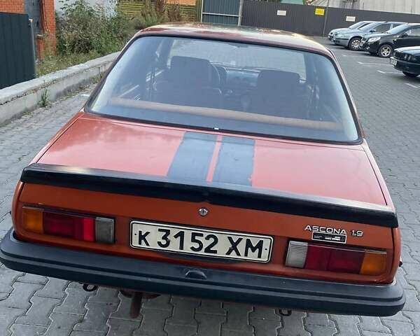 Оранжевый Опель Аскона, объемом двигателя 1.9 л и пробегом 185 тыс. км за 1400 $, фото 30 на Automoto.ua