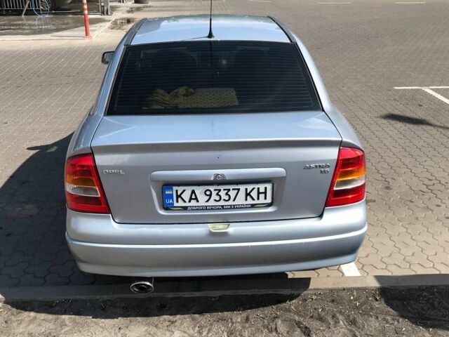 Серый Опель Астра Г, объемом двигателя 1.6 л и пробегом 304 тыс. км за 2999 $, фото 15 на Automoto.ua