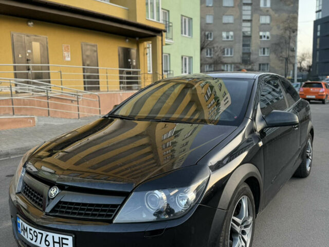 Черный Опель Астра ГТЦ, объемом двигателя 1.6 л и пробегом 190 тыс. км за 4700 $, фото 1 на Automoto.ua
