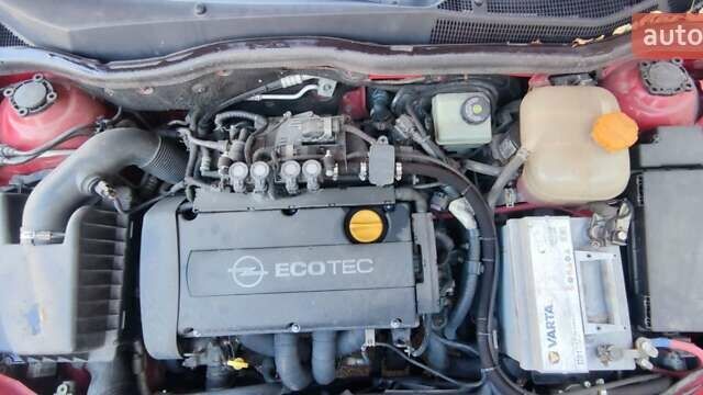 Красный Опель Астра ГТЦ, объемом двигателя 1.6 л и пробегом 203 тыс. км за 5300 $, фото 18 на Automoto.ua