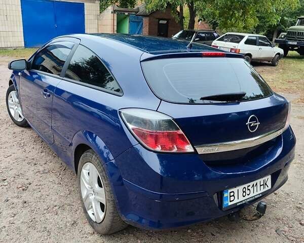 Синий Опель Астра ГТЦ, объемом двигателя 1.6 л и пробегом 233 тыс. км за 6000 $, фото 18 на Automoto.ua