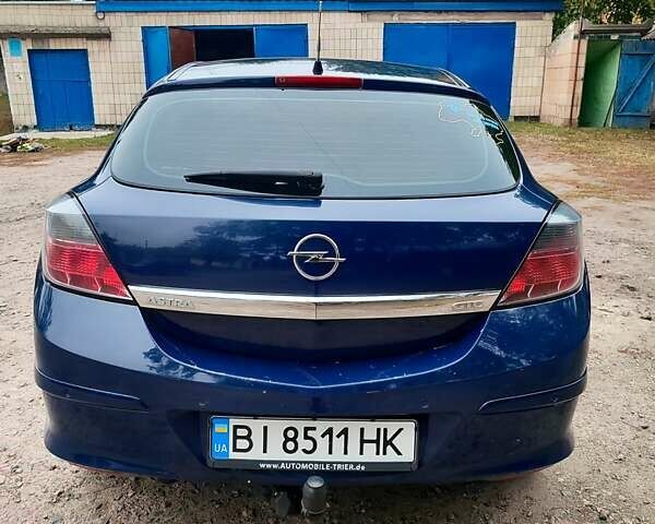Синий Опель Астра ГТЦ, объемом двигателя 1.6 л и пробегом 233 тыс. км за 6000 $, фото 19 на Automoto.ua