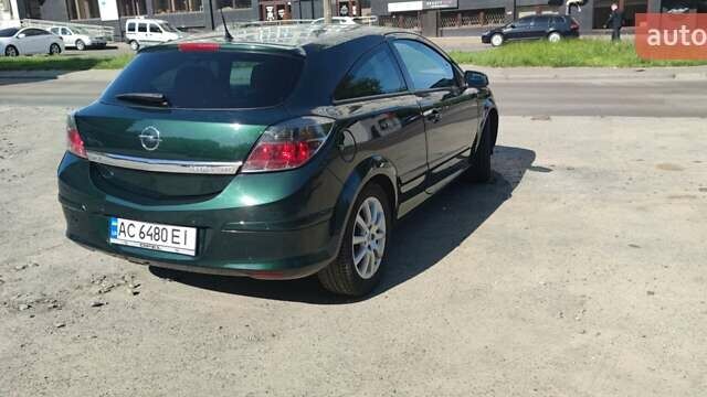 Зеленый Опель Астра ГТЦ, объемом двигателя 1.6 л и пробегом 383 тыс. км за 5000 $, фото 1 на Automoto.ua