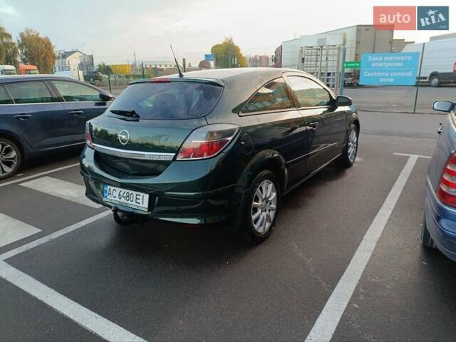 Зеленый Опель Астра ГТЦ, объемом двигателя 1.6 л и пробегом 383 тыс. км за 5000 $, фото 11 на Automoto.ua