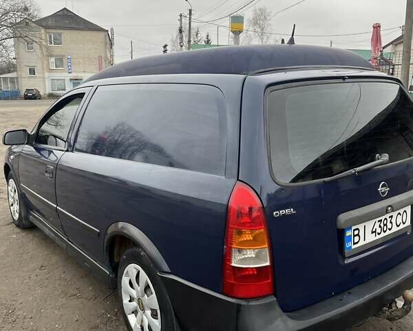 Синий Опель Астра Ван, объемом двигателя 1.69 л и пробегом 380 тыс. км за 2000 $, фото 8 на Automoto.ua
