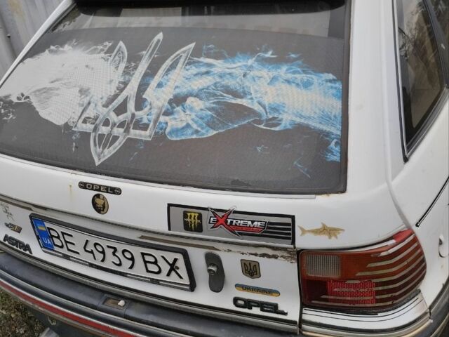 Білий Опель Астра, об'ємом двигуна 1.4 л та пробігом 200 тис. км за 1500 $, фото 4 на Automoto.ua