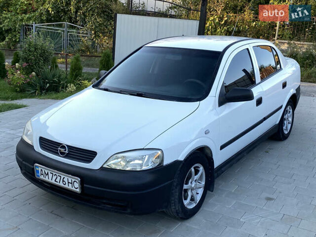 Опель Астра 2000 у Збараже на Automoto.ua Білий Опель Астра, об'ємом двигуна 1.39 л та пробігом 300 тис. км за 2100 $, фото 15 на Automoto.ua
