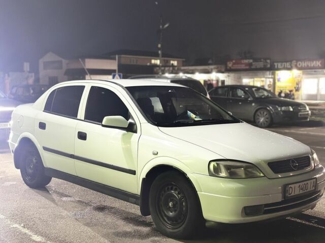 Белый Опель Астра, объемом двигателя 1.4 л и пробегом 340 тыс. км за 3800 $, фото 5 на Automoto.ua