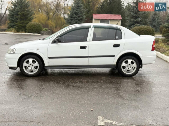 Белый Опель Астра, объемом двигателя 1.6 л и пробегом 218 тыс. км за 4900 $, фото 7 на Automoto.ua