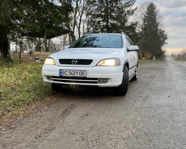 Белый Опель Астра, объемом двигателя 2 л и пробегом 410 тыс. км за 2900 $, фото 7 на Automoto.ua