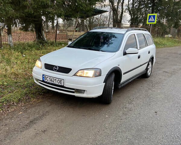 Белый Опель Астра, объемом двигателя 2 л и пробегом 410 тыс. км за 2900 $, фото 1 на Automoto.ua