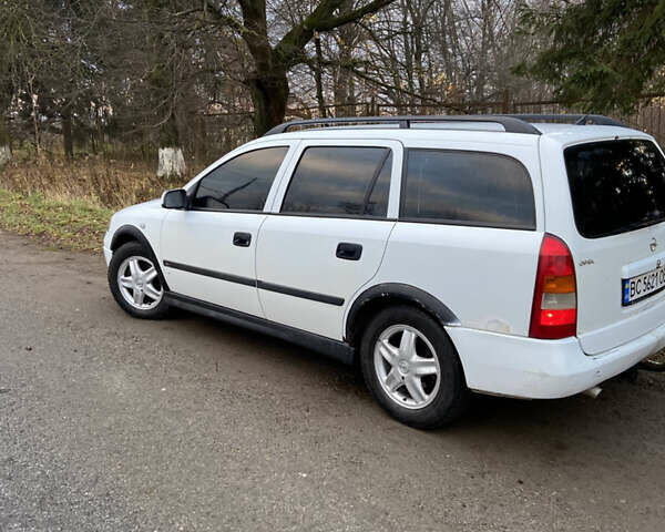 Белый Опель Астра, объемом двигателя 2 л и пробегом 410 тыс. км за 2900 $, фото 4 на Automoto.ua