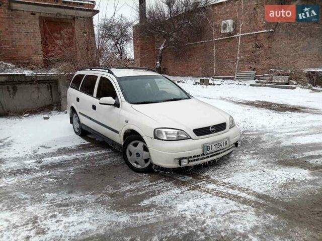 Білий Опель Астра, об'ємом двигуна 1.6 л та пробігом 420 тис. км за 2500 $, фото 1 на Automoto.ua