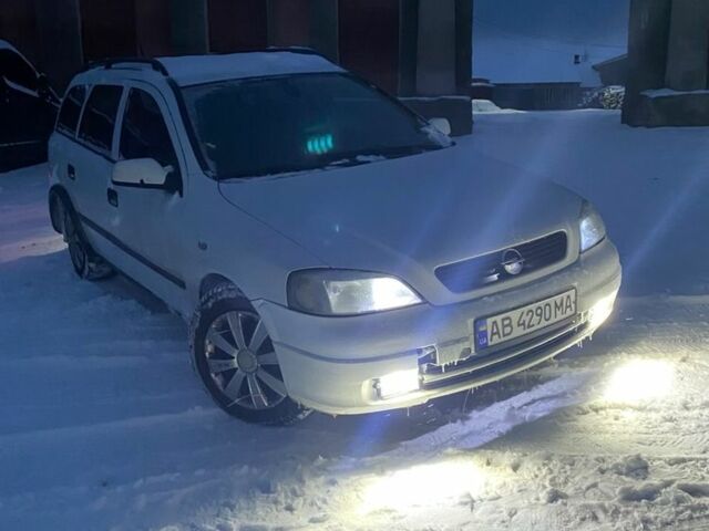 Белый Опель Астра, объемом двигателя 1.7 л и пробегом 450 тыс. км за 2600 $, фото 6 на Automoto.ua