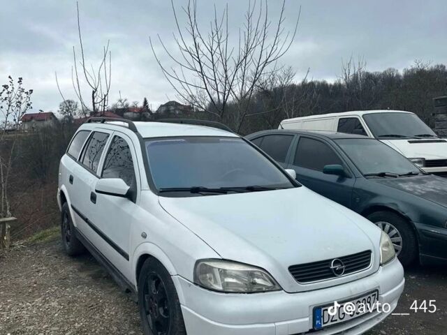 Белый Опель Астра, объемом двигателя 1 л и пробегом 291 тыс. км за 1400 $, фото 1 на Automoto.ua