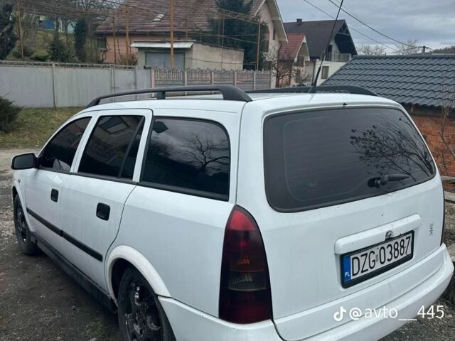 Белый Опель Астра, объемом двигателя 1 л и пробегом 291 тыс. км за 1400 $, фото 5 на Automoto.ua