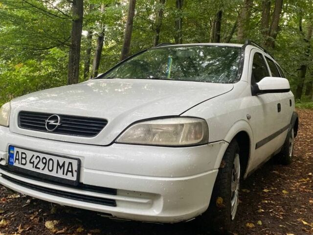 Белый Опель Астра, объемом двигателя 1.7 л и пробегом 450 тыс. км за 2600 $, фото 2 на Automoto.ua