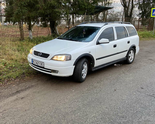 Белый Опель Астра, объемом двигателя 2 л и пробегом 410 тыс. км за 2900 $, фото 2 на Automoto.ua