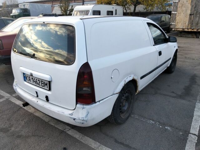 Опель Астра 2001 в Киеве на Automoto.ua Белый Опель Астра, объемом двигателя 2 л и пробегом 213 тыс. км за 1100 $, фото 2 на Automoto.ua