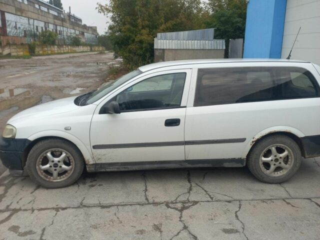 Белый Опель Астра, объемом двигателя 2 л и пробегом 270 тыс. км за 1000 $, фото 5 на Automoto.ua