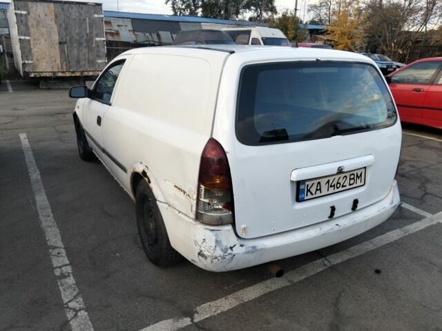 Опель Астра 2001 в Киеве на Automoto.ua Белый Опель Астра, объемом двигателя 2 л и пробегом 213 тыс. км за 1100 $, фото 3 на Automoto.ua