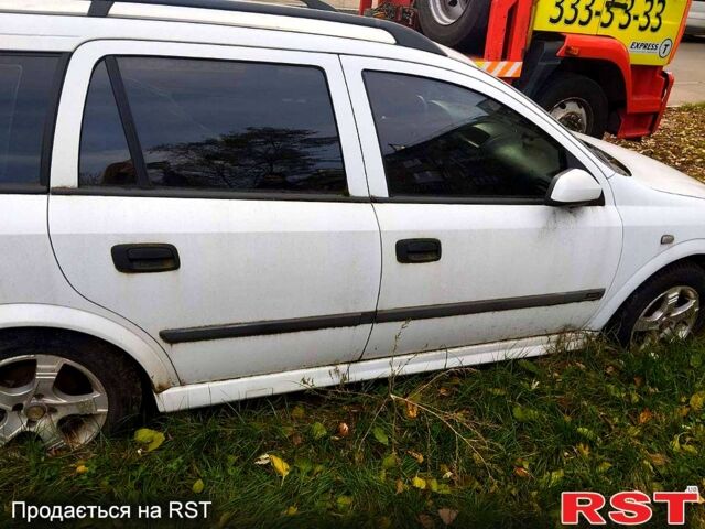 Белый Опель Астра, объемом двигателя 1.6 л и пробегом 80 тыс. км за 2500 $, фото 1 на Automoto.ua