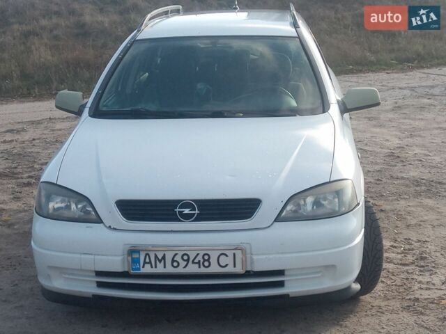 Білий Опель Астра, об'ємом двигуна 2 л та пробігом 345 тис. км за 3650 $, фото 2 на Automoto.ua