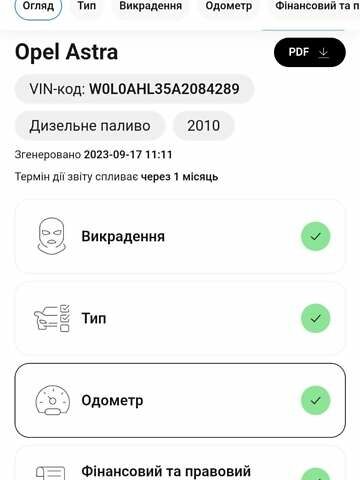 Білий Опель Астра, об'ємом двигуна 1.7 л та пробігом 347 тис. км за 5433 $, фото 48 на Automoto.ua