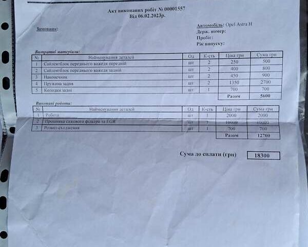 Белый Опель Астра, объемом двигателя 1.7 л и пробегом 347 тыс. км за 5367 $, фото 28 на Automoto.ua