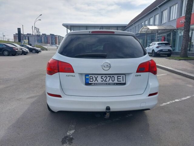 Белый Опель Астра, объемом двигателя 1.7 л и пробегом 228 тыс. км за 6999 $, фото 1 на Automoto.ua
