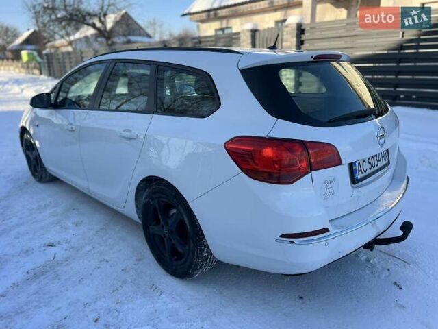 Белый Опель Астра, объемом двигателя 1.3 л и пробегом 287 тыс. км за 5900 $, фото 9 на Automoto.ua