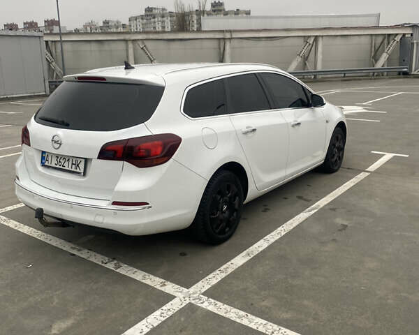 Белый Опель Астра, объемом двигателя 1.7 л и пробегом 203 тыс. км за 7800 $, фото 14 на Automoto.ua