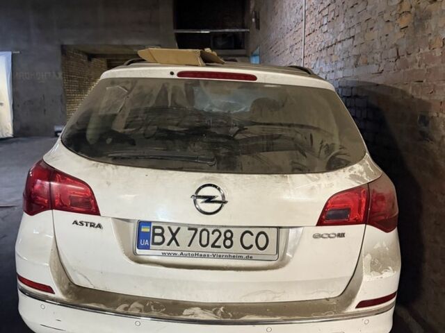 Белый Опель Астра, объемом двигателя 1.6 л и пробегом 150 тыс. км за 4700 $, фото 1 на Automoto.ua