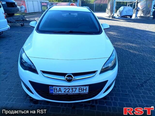 Белый Опель Астра, объемом двигателя 1.4 л и пробегом 76 тыс. км за 9600 $, фото 1 на Automoto.ua
