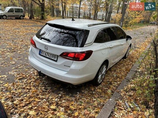 Белый Опель Астра, объемом двигателя 1.6 л и пробегом 175 тыс. км за 11500 $, фото 3 на Automoto.ua