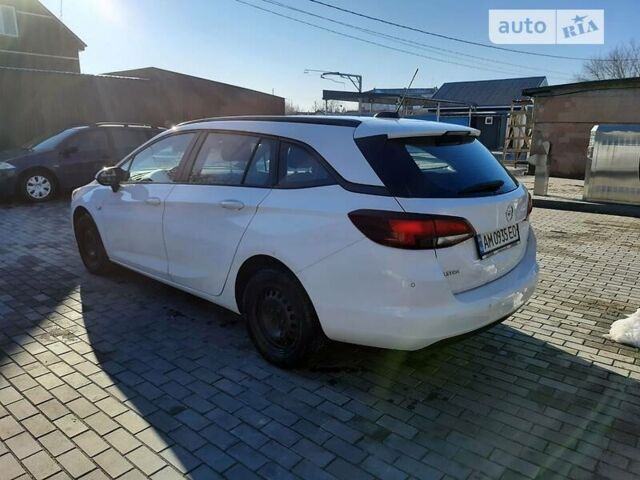 Белый Опель Астра, объемом двигателя 1.6 л и пробегом 253 тыс. км за 9290 $, фото 6 на Automoto.ua