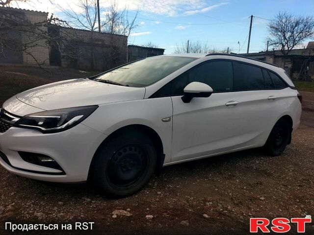 Белый Опель Астра, объемом двигателя 16 л и пробегом 158 тыс. км за 12400 $, фото 1 на Automoto.ua