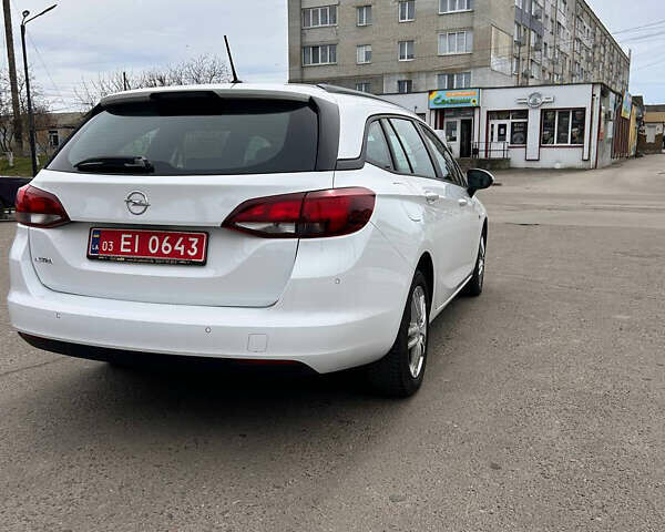 Белый Опель Астра, объемом двигателя 1.6 л и пробегом 195 тыс. км за 9899 $, фото 13 на Automoto.ua