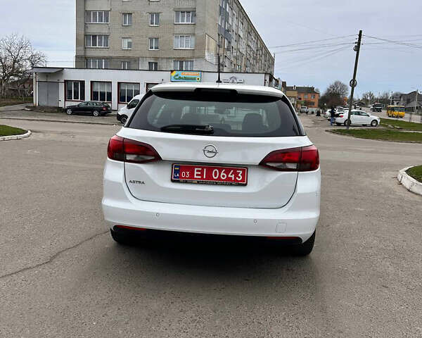 Белый Опель Астра, объемом двигателя 1.6 л и пробегом 195 тыс. км за 9899 $, фото 10 на Automoto.ua