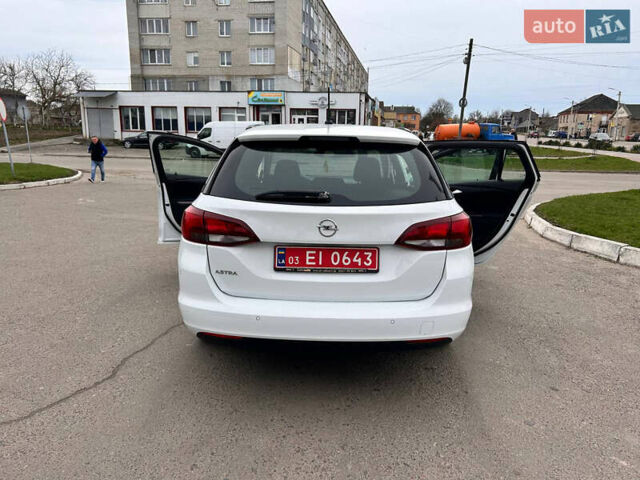 Белый Опель Астра, объемом двигателя 1.6 л и пробегом 195 тыс. км за 9899 $, фото 25 на Automoto.ua