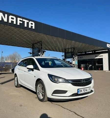Белый Опель Астра, объемом двигателя 1.6 л и пробегом 204 тыс. км за 9450 $, фото 1 на Automoto.ua