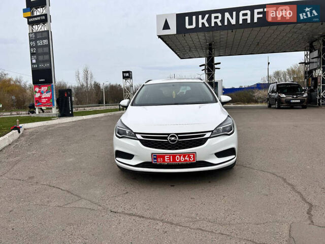 Белый Опель Астра, объемом двигателя 1.6 л и пробегом 190 тыс. км за 10799 $, фото 16 на Automoto.ua