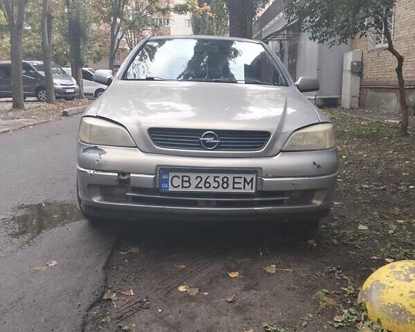 Бежевый Опель Астра, объемом двигателя 1.4 л и пробегом 410 тыс. км за 2500 $, фото 2 на Automoto.ua