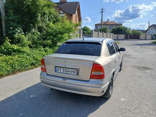 Бежевый Опель Астра, объемом двигателя 1.6 л и пробегом 40 тыс. км за 3400 $, фото 2 на Automoto.ua