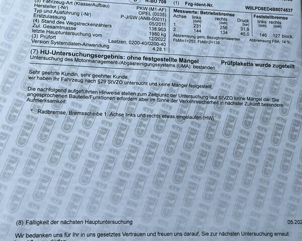 Бежевый Опель Астра, объемом двигателя 0 л и пробегом 140 тыс. км за 8000 $, фото 55 на Automoto.ua