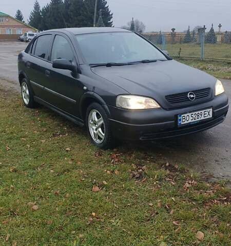 Черный Опель Астра, объемом двигателя 1.6 л и пробегом 171 тыс. км за 2199 $, фото 8 на Automoto.ua