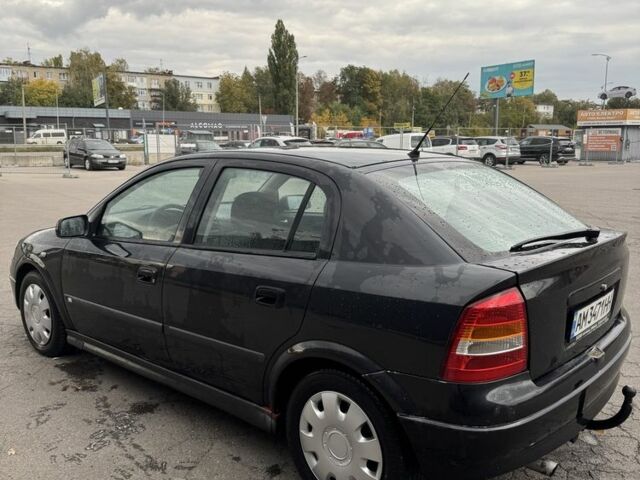 Чорний Опель Астра, об'ємом двигуна 1.6 л та пробігом 230 тис. км за 2900 $, фото 3 на Automoto.ua