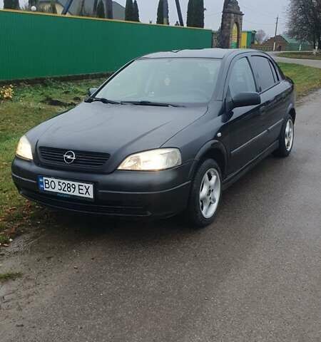 Черный Опель Астра, объемом двигателя 1.6 л и пробегом 171 тыс. км за 2199 $, фото 11 на Automoto.ua