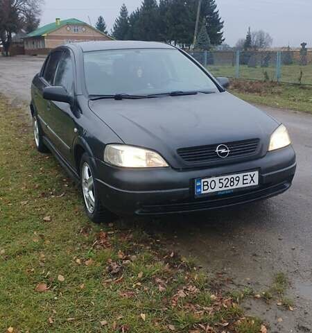 Черный Опель Астра, объемом двигателя 1.6 л и пробегом 171 тыс. км за 2199 $, фото 9 на Automoto.ua